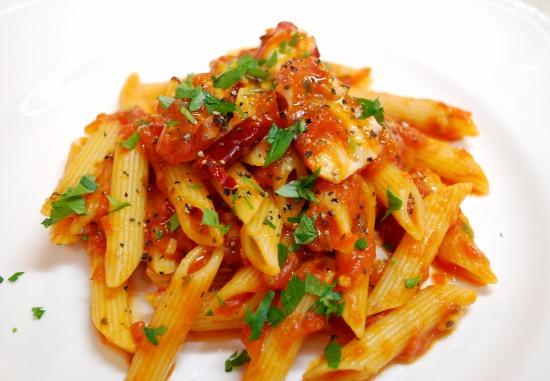 penne all'arrabiata