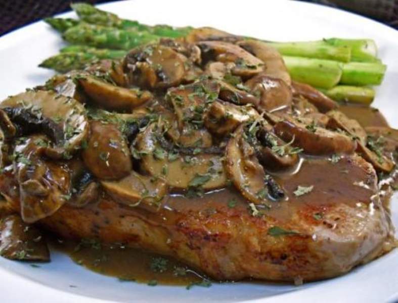 arrosto ai funghi