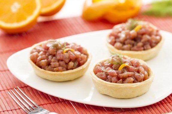 ricetta della tartare di tonno ricetta per la tartare di tonno